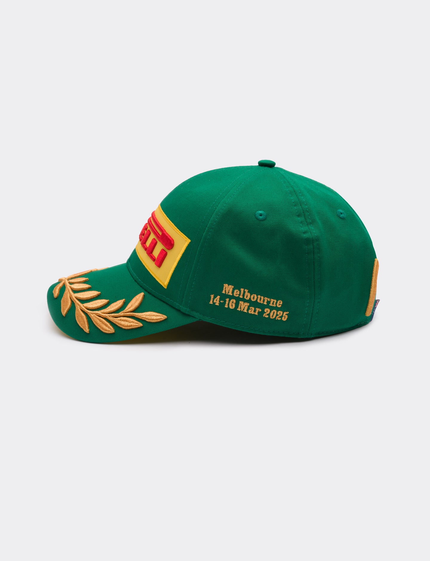 Pirelli cap green side